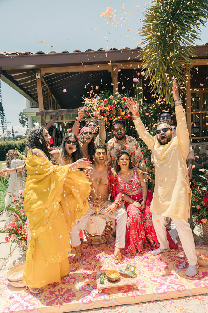 manu y parth wedding boda friends amigos